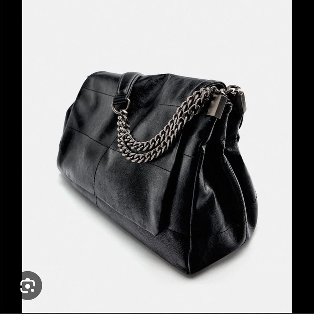 Zara Rock Style Flap Chain Bag